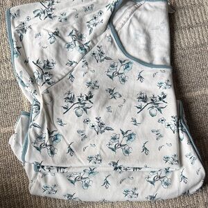 LAKE: short sleeve Floral Print pajama set